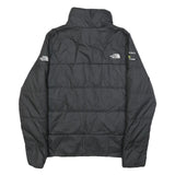 THE NORTH FACE Womens Black Puffer Jacket M Polyester Zip Outdoor Casual Warm