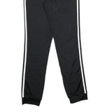 ADIDAS Womens Joggers Black & White Slim Tapered S W28 L30 Sportswear Comfort