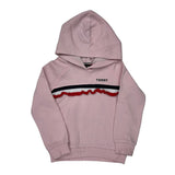 Tommy Hilfiger Striped Hoodie - XS Pink Cotton