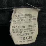 Dickies Carpenter Trousers - 38W 29L Black Cotton
