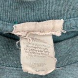 Wolf Pack Unbranded Single Stitch T-Shirt - Large Blue Cotton