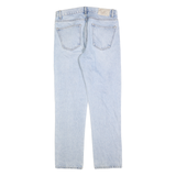 ZARA Womens Light Blue Regular Fit Straight Leg Denim Jeans Cotton W32 L32