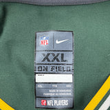 Green Bay Packers Nike Nfl Football Jersey - 2XL White Polyester