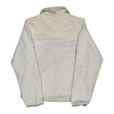 The North Face Fleece Jacket - Medium Cream Polyester