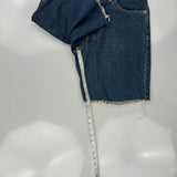 Levis Denim Shorts - 30W 10L Blue Cotton
