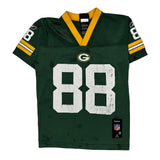 Green Bay Packers, Age 8 Reebok Nfl Football Jersey - Small Yellow Polyester