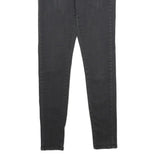 LEVI'S 710 Super Skinny Womens Jeans Black Slim Skinny Denim W29 L30 Zip Cotton