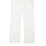 LEVI'S Womens White Regular Straight Denim Jeans W28 L31 Classic Cotton Blend