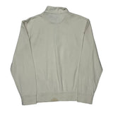 Vintage Polo By Ralph Lauren 1/4 Zip - Large Cream Cotton