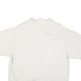 BUNGALO BRAND Mens White Casual Shirt XL Button Front Short Sleeve Pocket