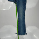 517 Levis Boot Cut Jeans - 25W UK 6 Blue Cotton