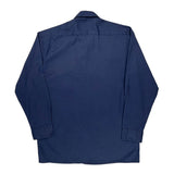 Dickies Shirt - Medium Navy Polyester Blend