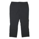 ODLO Womens Polyester Blend Black Regular Fit Straight Trousers W33 L26 Outdoor