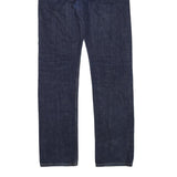PATAGONIA Mens Jeans Blue Regular Straight Denim Dark W33 L34 Classic Zip