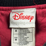 Age 8 Lightning Mcqueen Disney Cartoon Varsity Jacket - Medium Black Cotton