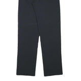 ESPRIT Womens Black Regular Fit Straight Leg Trousers W26 L30 Classic Workwear