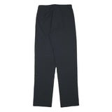 ESPRIT Womens Black Regular Fit Straight Leg Trousers W26 L30 Classic Workwear