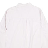 CHAPS Mens White Cotton Shirt XL Button-Down Collar Long Sleeve Casual Classic