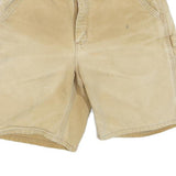 CARHARTT Mens Shorts Beige Casual Cotton Blend M W30 Workwear Utility Pocketed