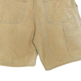 CARHARTT Mens Shorts Beige Casual Cotton Blend M W30 Workwear Utility Pocketed