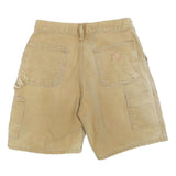 CARHARTT Mens Shorts Beige Casual Cotton Blend M W30 Workwear Utility Pocketed