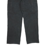 CARHARTT Mens Jeans Black Loose Straight Denim Fair W32 L32 Workwear Zip