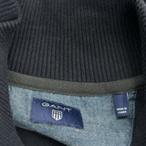 Gant 1/4 Zip - Large Navy Cotton