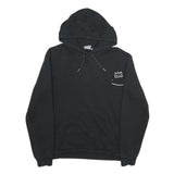 PUMA Mens Black Hoodie M Cotton Blend Pullover Hooded Sweatshirt