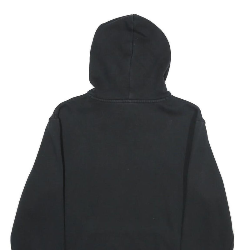 PUMA Mens Black Hoodie M Cotton Blend Pullover Hooded Sweatshirt