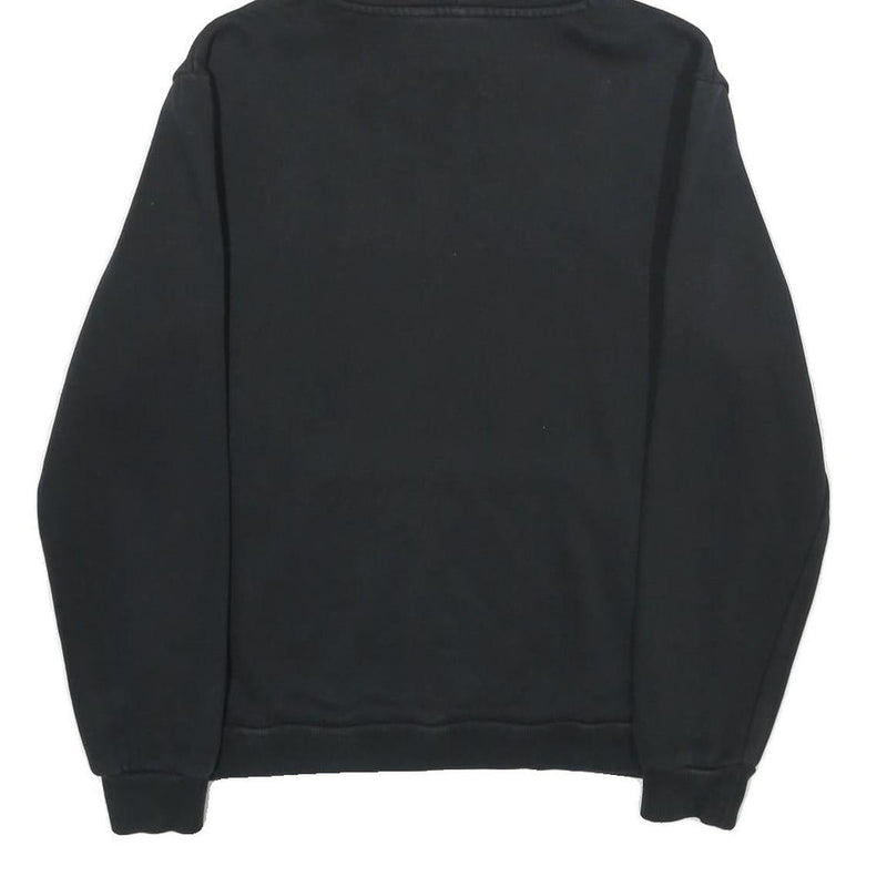 PUMA Mens Black Hoodie M Cotton Blend Pullover Hooded Sweatshirt