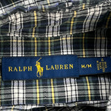 Ralph Lauren Checked Shirt - Medium Green Cotton