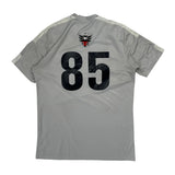 D.C. United Adidas Football Shirt - Medium Grey Polyester