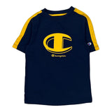 Age 5 Champion T-Shirt - XS Navy Cotton