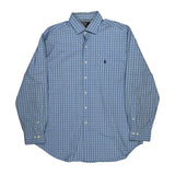 Polo By Ralph Lauren Checked Shirt - XL Blue Cotton