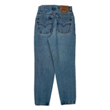 512 Levis Slim Fit Jeans - 26W UK 6 Blue Cotton