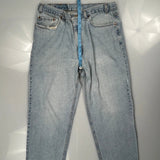 550 Levis Jeans - 36W 32L Light Wash Cotton