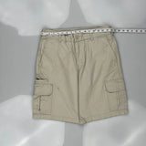 Dickies Cargo Shorts - 31W 11L Beige Cotton