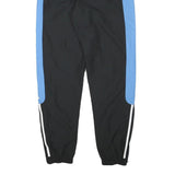 ADIDAS Mens Joggers Black & Blue Regular Tapered M W26 L31 Sportswear Track