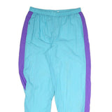 Mens Joggers Blue & Purple Regular Fit Tapered Leg M W31 L29 Lightweight