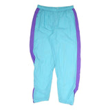Mens Joggers Blue & Purple Regular Fit Tapered Leg M W31 L29 Lightweight