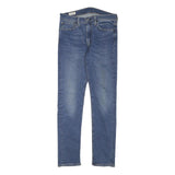 LEVI'S Mens Slim Blue Denim Light Zip Jeans W30 L30 Classic Fit Casual