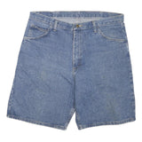 WRANGLER Mens Denim Blue Casual Shorts XL W38 Classic Cotton Blend Summer