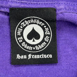 Magazine Thrasher Graphic T-Shirt - Medium Purple Cotton