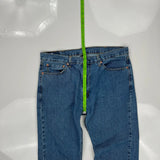 505 Levis Jeans - 38W 30L Blue Cotton