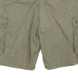 CARHARTT Mens Cargo Shorts Green L W38 Relaxed Fit Cotton Blend Workwear