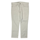 Levis Jeans - 36W 30L White Cotton