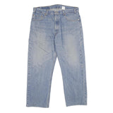LEVI'S 505 Mens Jeans Blue Regular Straight Denim Medium W36 L27 Classic Zip