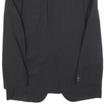 JOOP! Mens Black Wool Blend Classic Jacket XL Woven Button Closure Tailored