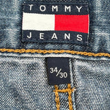 Tommy Jeans Wide Leg Jeans - 34W 30L Blue Denim
