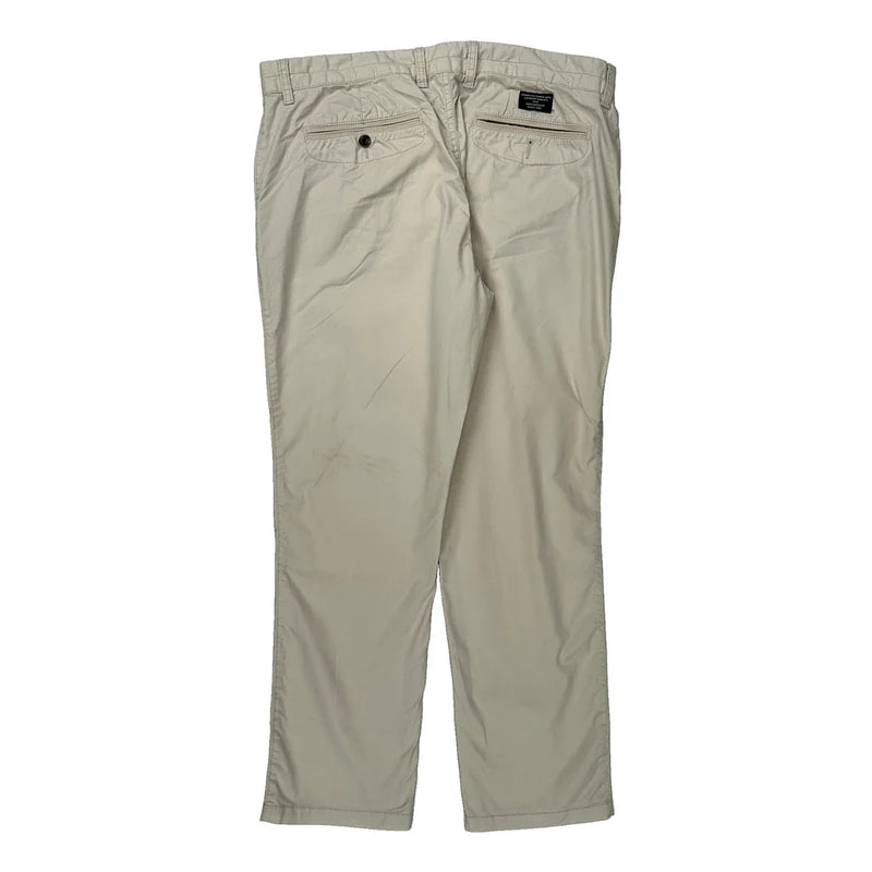 Armani Exchange Chinos - 35W 30L Beige Cotton